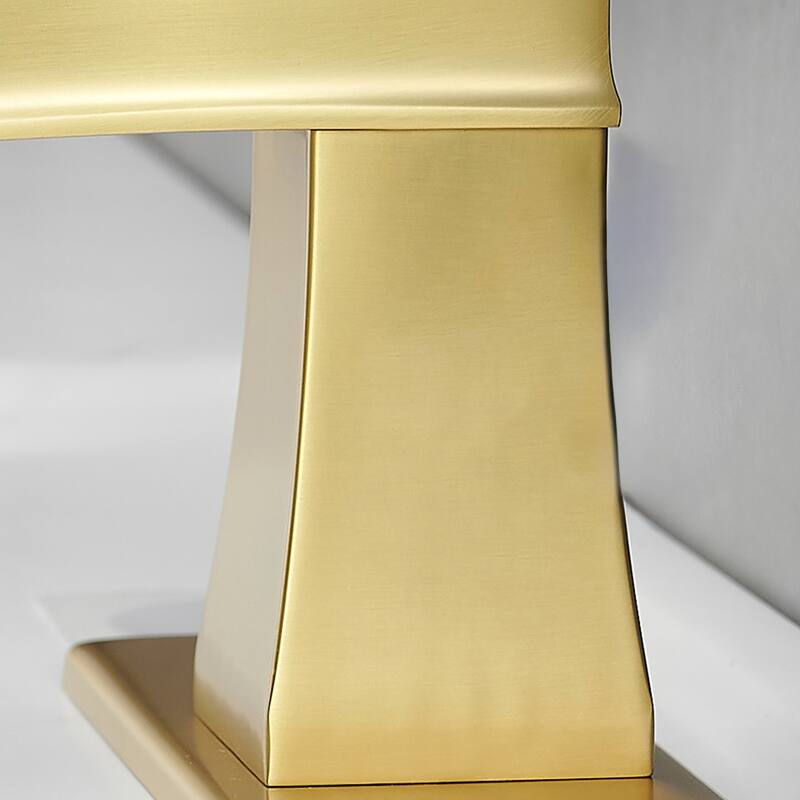 Topcraft Single Handle Waterfall Bathroom Faucet with Baseplate