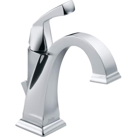 Delta Dryden Single Hole Bathroom Faucet with Diamond Seal Technology