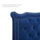 preview thumbnail 41 of 65, Louisa Tufted Performance Velvet King/California King Headboard