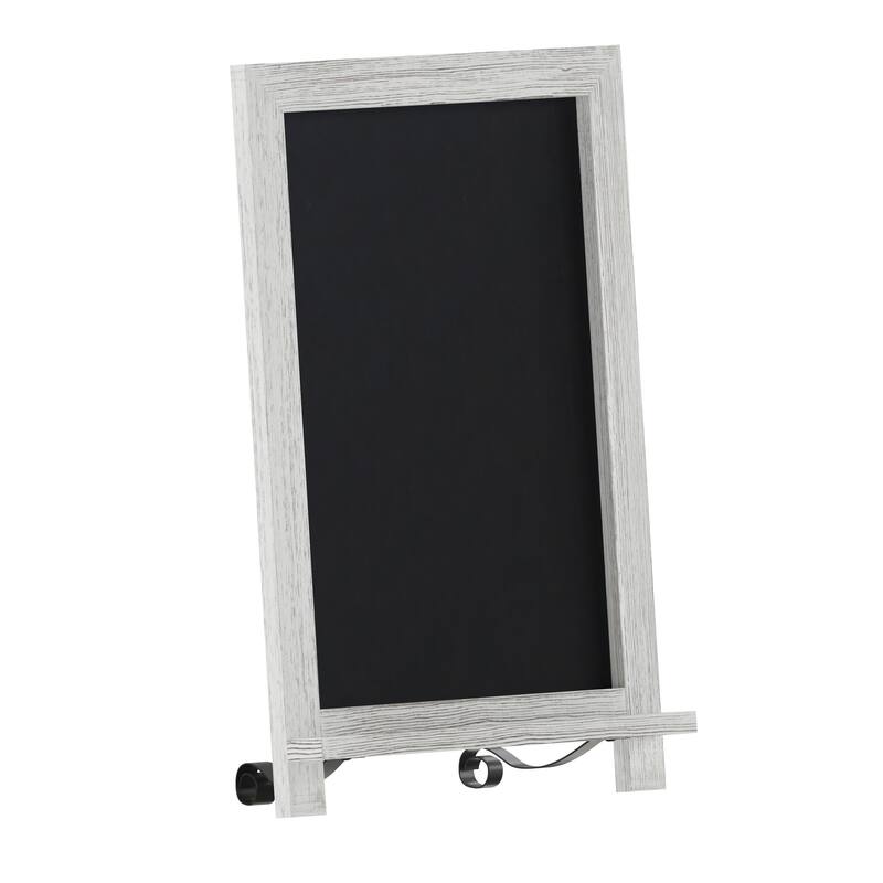 Freestanding Tabletop or Wall Mount Magnetic Chalkboard