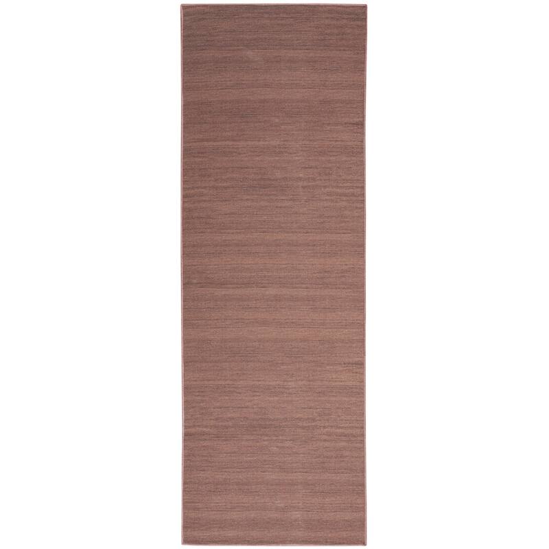 Gini Power Loomed Abstract Modern Low Pile Area Rug By HomeRoots - 120' X '26' X '0.25