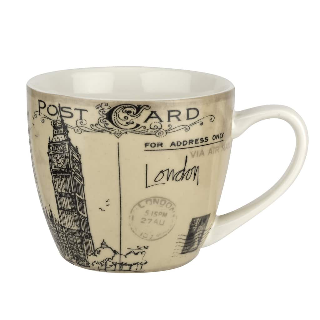 Pimpernel Postcard Sketches 16 oz. Mug