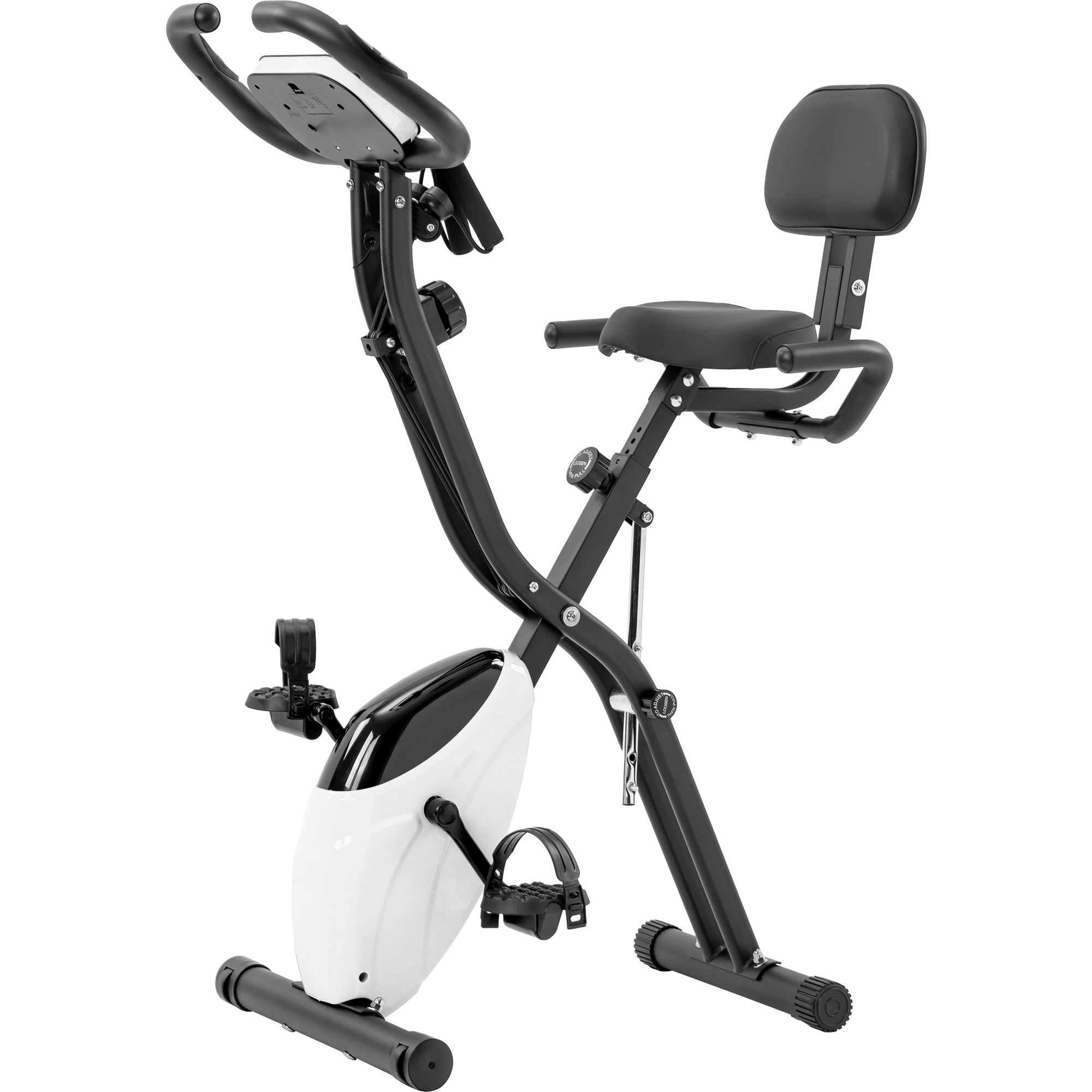 Nestfair Folding Exercise Bike Fitness Upright and Recumbent X