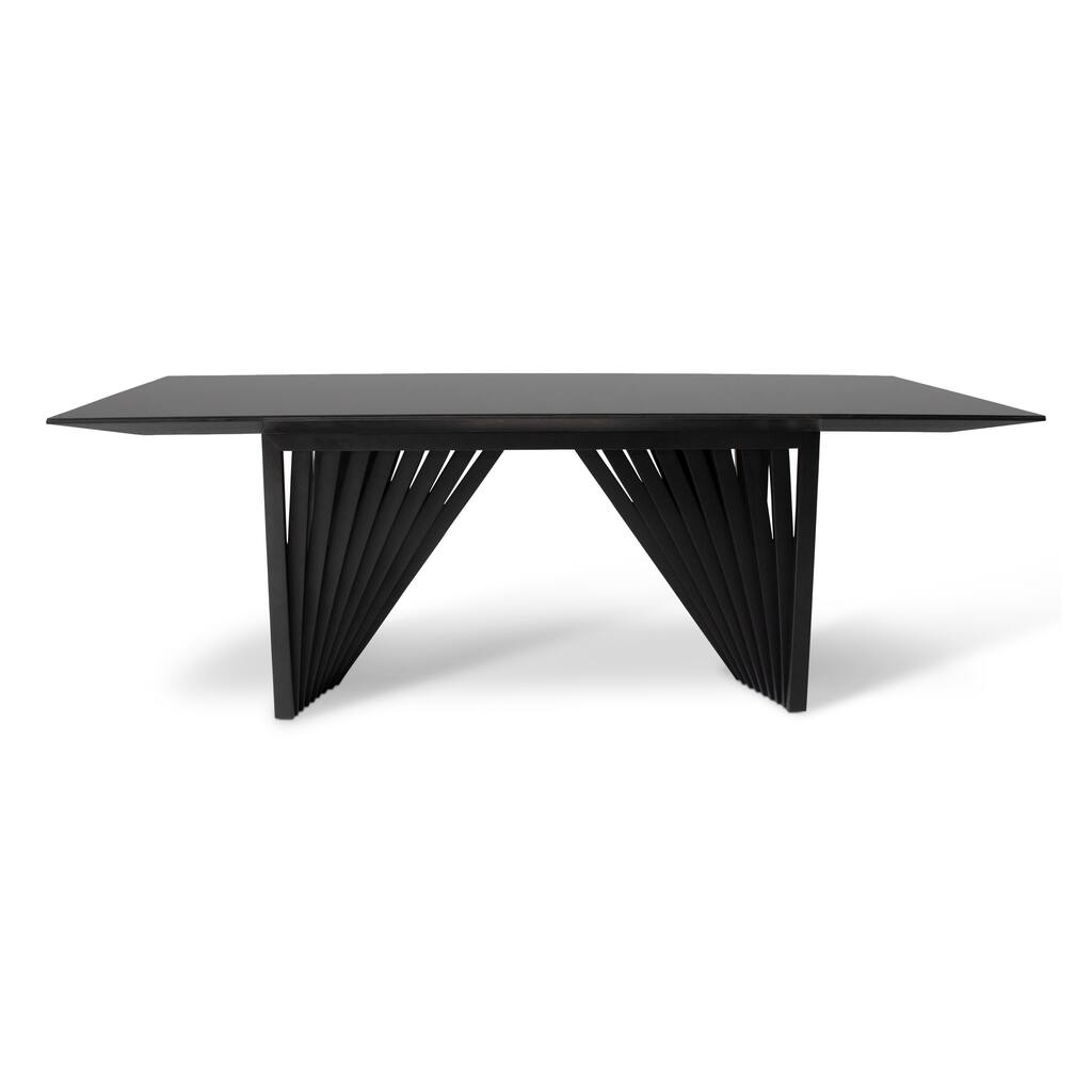 Modern Brazilian - Laguna - Glass Top Dining Table