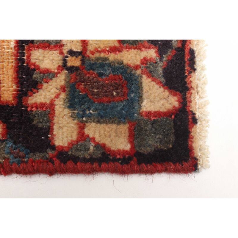 ECARPETGALLERY Hand-knotted Anatolian Red Wool Rug - 3'7 x 6'1