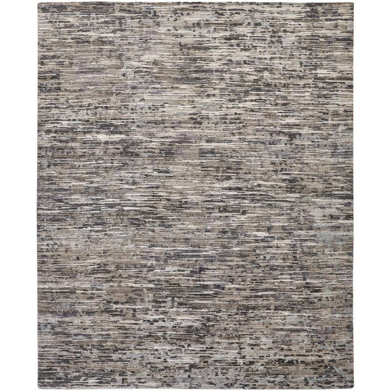 Yeros Abstract Soft Durable Area Rug By HomeRoots - 2' x 3'