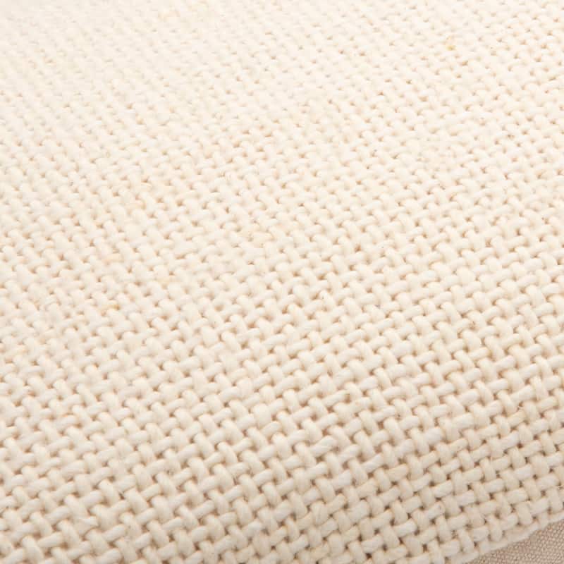 Courtnie Simple Cotton Woven Throw Pillow