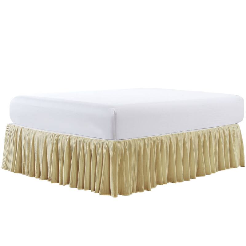 Serenta Pleated Bedskirt 18" Drop