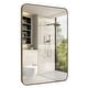 preview thumbnail 24 of 31, Mirror Trend Round Flat Metal-framed Wall Mirror