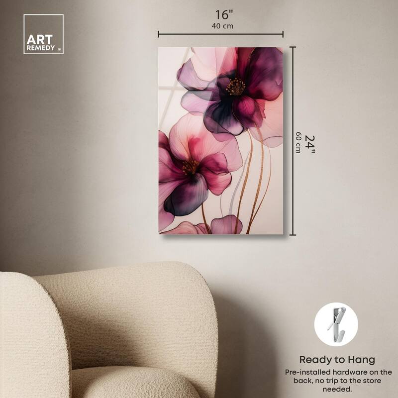 Velvet Verse III Acrylic by Art Remedy, Ready to Hang