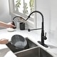 preview thumbnail 16 of 19, Spring Kitchen Faucet, Single Level Handle and Pull Down Sprayer