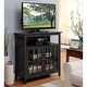 preview thumbnail 32 of 33, Copper Grove Angelina 2-door TV Stand Weathered Grey