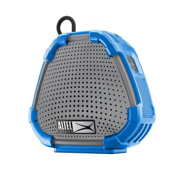 Altec Lansing Versa 2 Go Smart Voice Assistant Bluetooth Portable Speaker With Alexa 5 2 X 2 6 X 9 Overstock 29717945