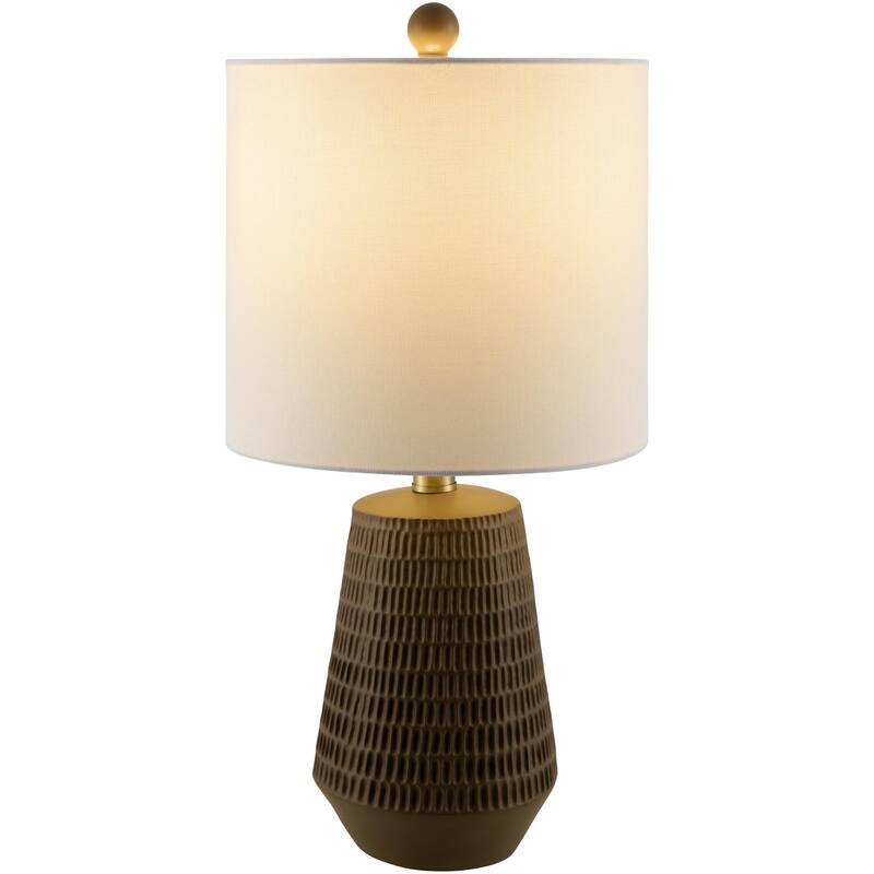 Livabliss Leipzig Rustic Accent Table Lamp - 20"H x 10"W x 10"D