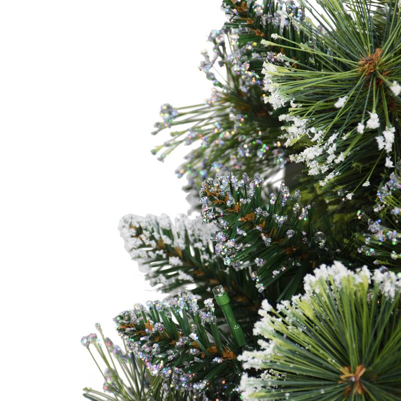 Puleo International Pre-Lit 2' Table Top Artificial Christmas Tree