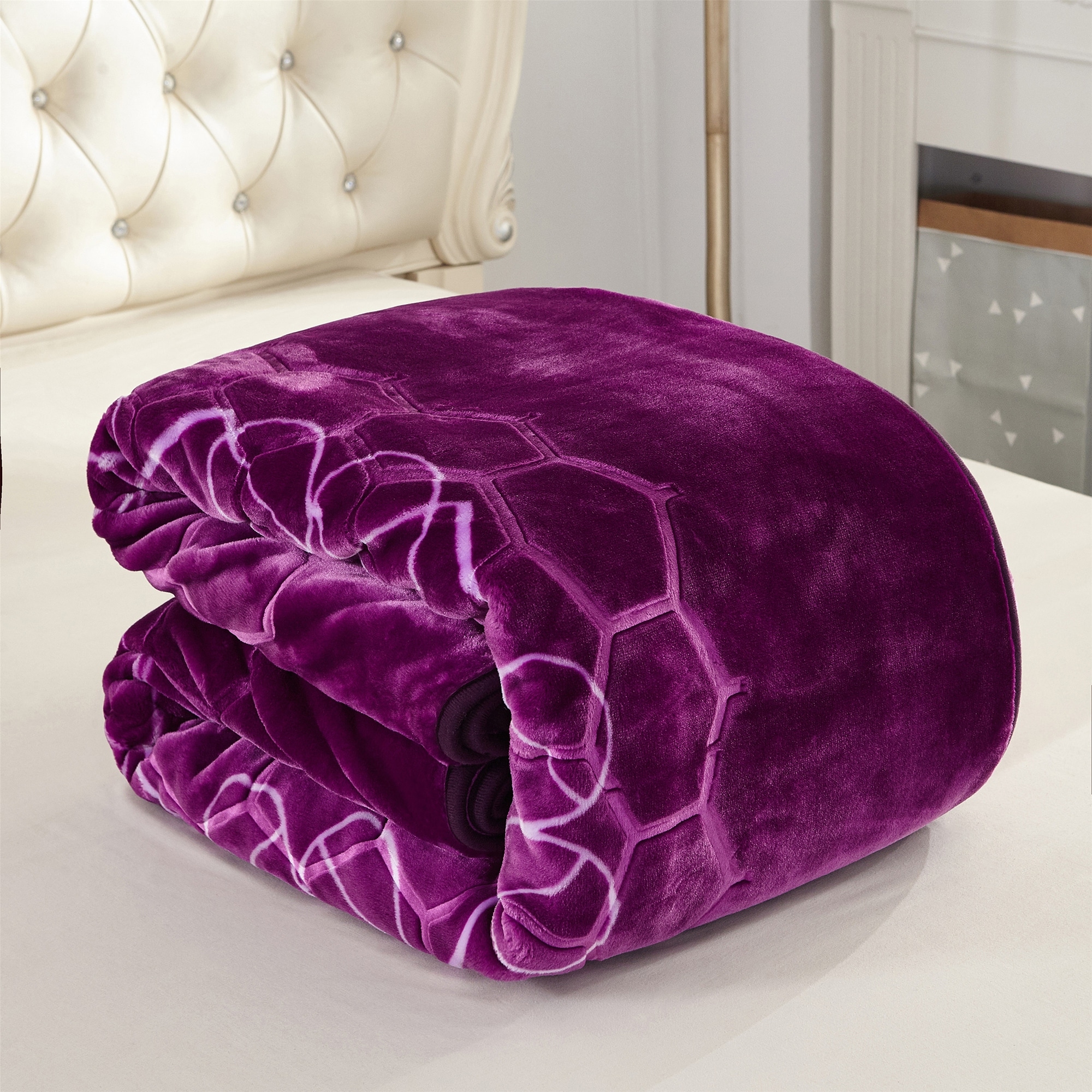 Heavy Korean Mink Fleece King Blanket