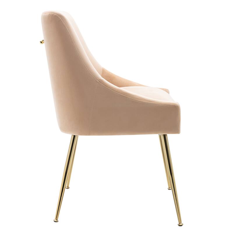 Heaven Contemporary Velvet Upholstered Accent Chair