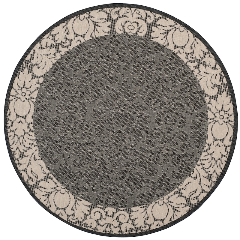 SAFAVIEH Courtyard Peggie Indoor/ Outdoor Patio Backyard Rug