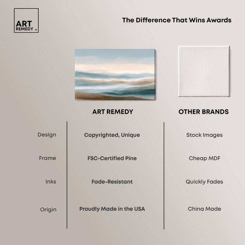Nuance of the Range II Canvas by Art Remedy, Gallery Wrapped
