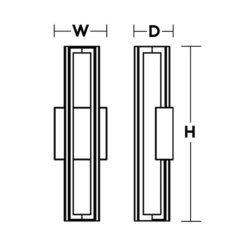Cass Sconce LED 18W