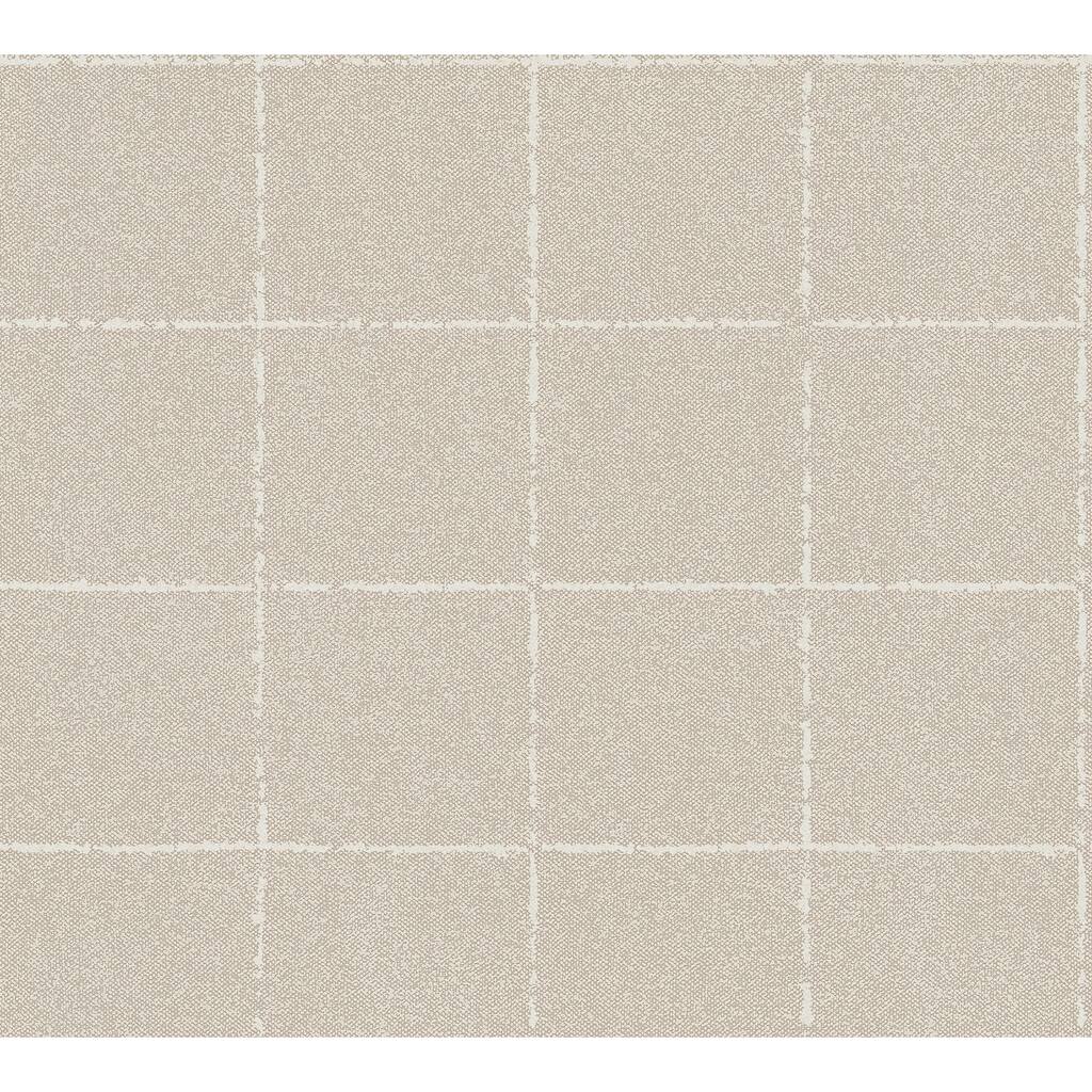 Advantage Kishi Neutral Tile Wallpaper - 20.9in x 396in x 0.025in - 20.9in x 396in x 0.025in