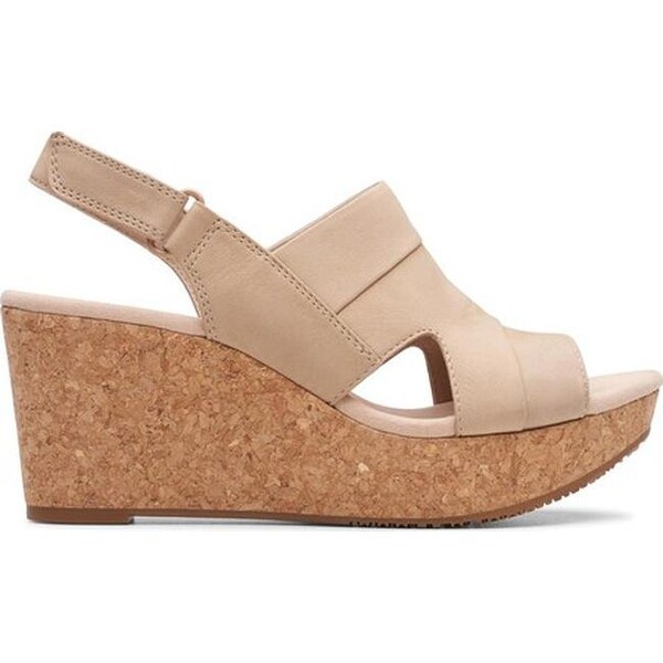 clarks annadel ivory wedge sandal