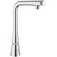 preview thumbnail 1 of 10, Grohe Zedra 1.75 GPM Single Hole Pull Out Kitchen Faucet Starlight Chrome