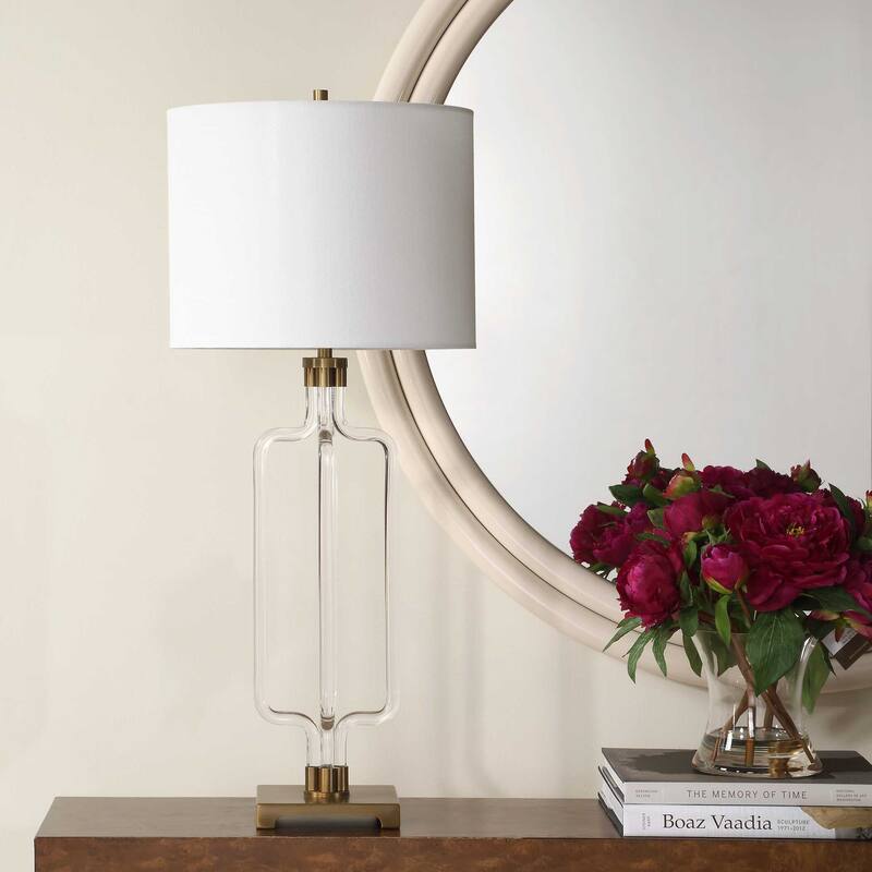 Uttermost Outline Cordless LED Table Lamp - 16.00" W x 30.75" H x 16.00" D