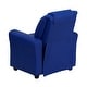preview thumbnail 25 of 189, Contemporary Kids Recliner with Cup Holder and Headrest - 24"W x 21.5" - 36.5"D x 27"H