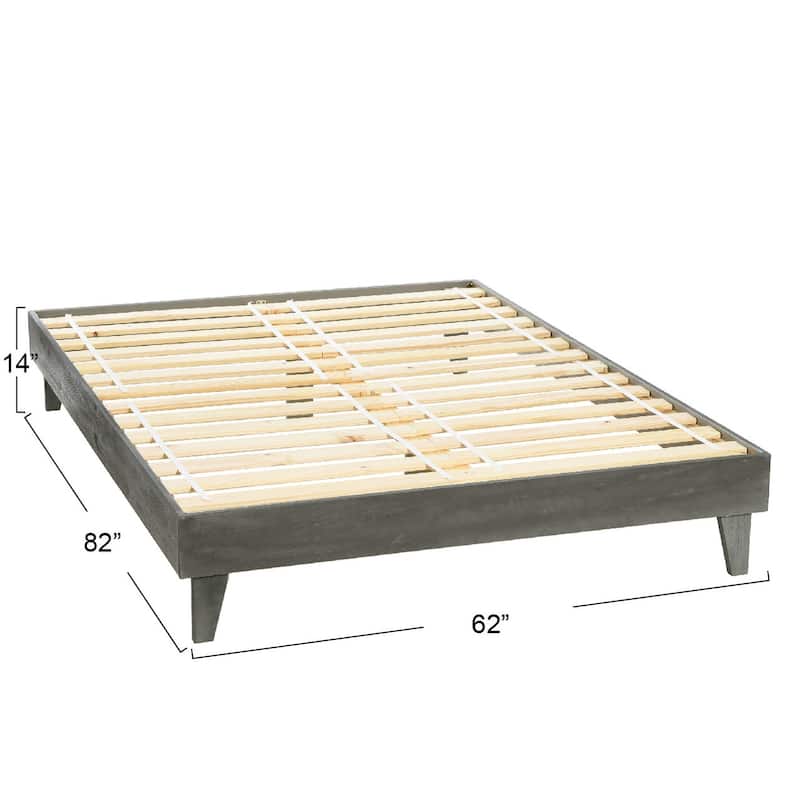 Wood Platform Bed