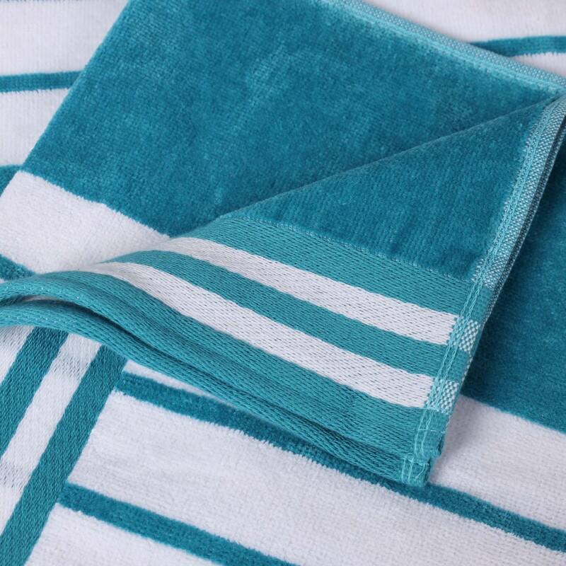 Superior Striped Large Oversized Cotton Beach Towel