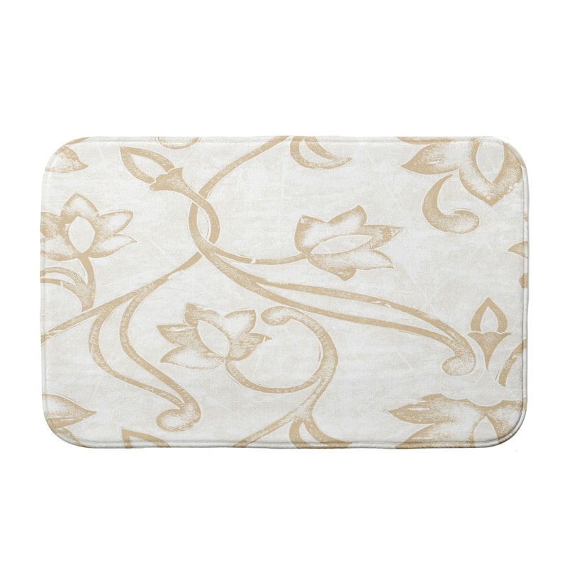 Eleanor Bath Mat - 21 x 34 - Taupe