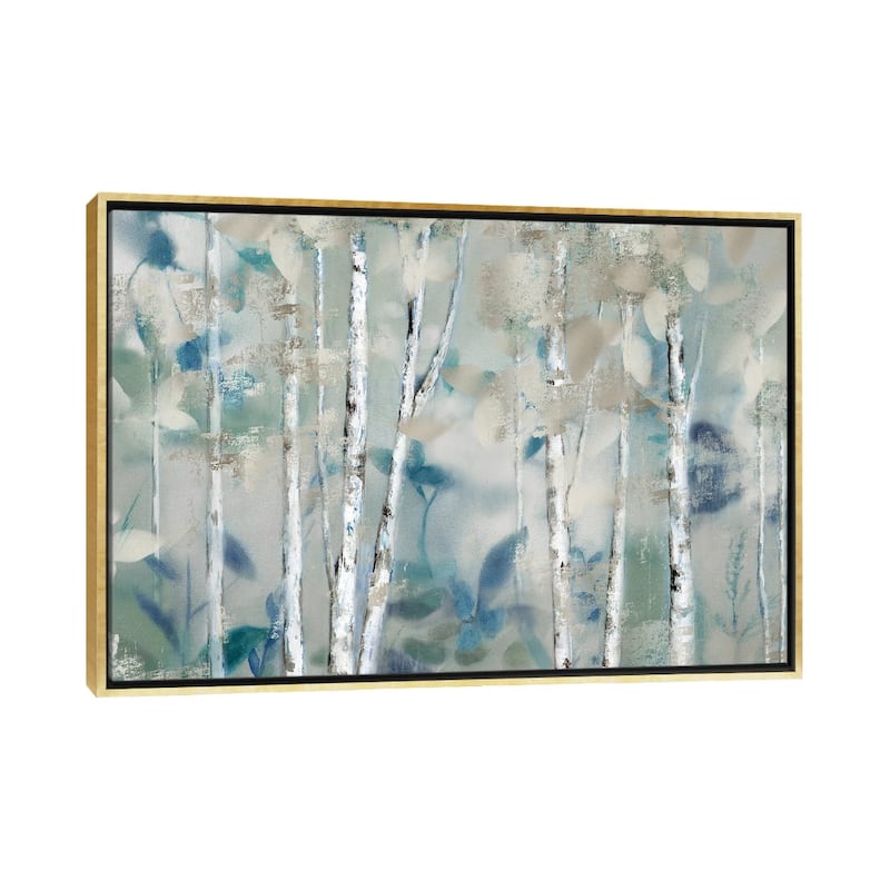 iCanvas "Zen Forest I" by Nan Framed Canvas Print - Gold - 26x40