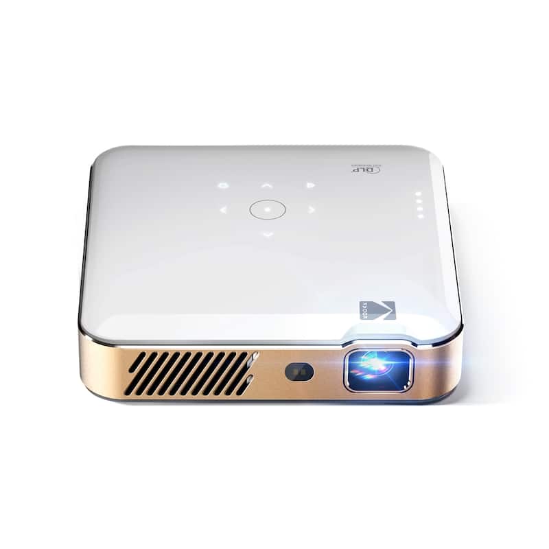 Kodak Luma 500 Pico Projector - Full HD Smart Projector with Google TV, White