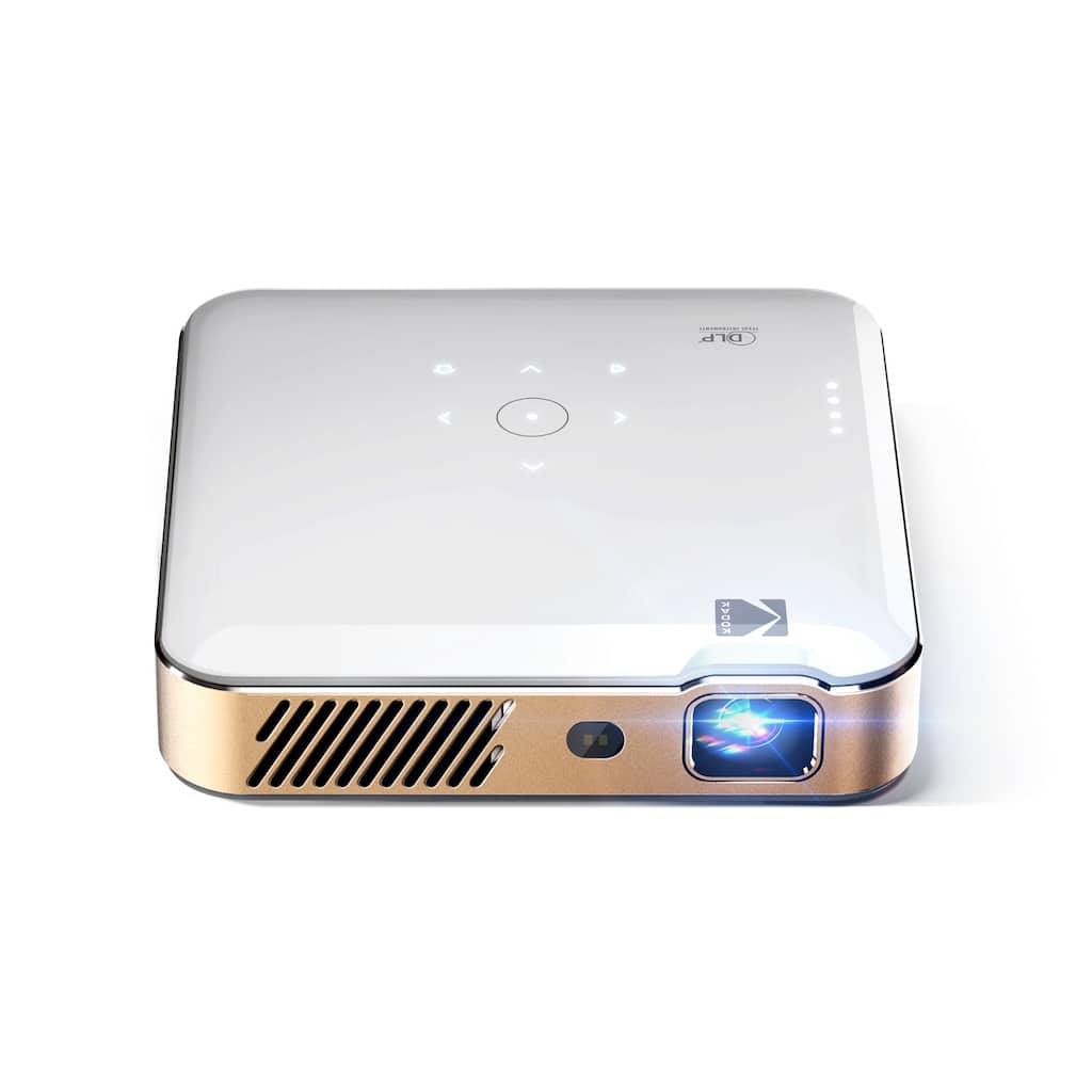 Kodak Luma 500 Pico Projector - Full HD Smart Projector with Google TV, White