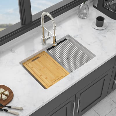 Granite Composite Workstation Undermount Kitchen Sink
