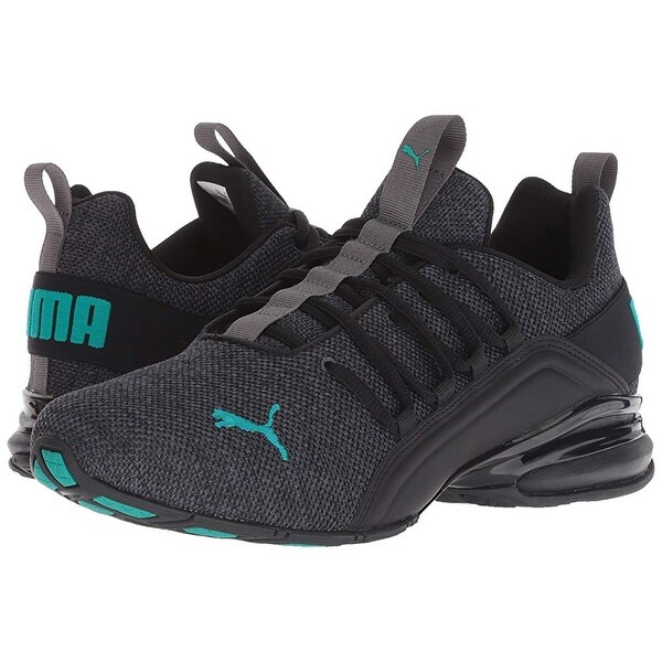 puma men's axelion sneaker black
