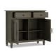 preview thumbnail 51 of 92, WYNDENHALL Hampshire 40" Wide Solid Wood Traditional Entryway Storage Cabinet - 40"w x 15"d x 36" h