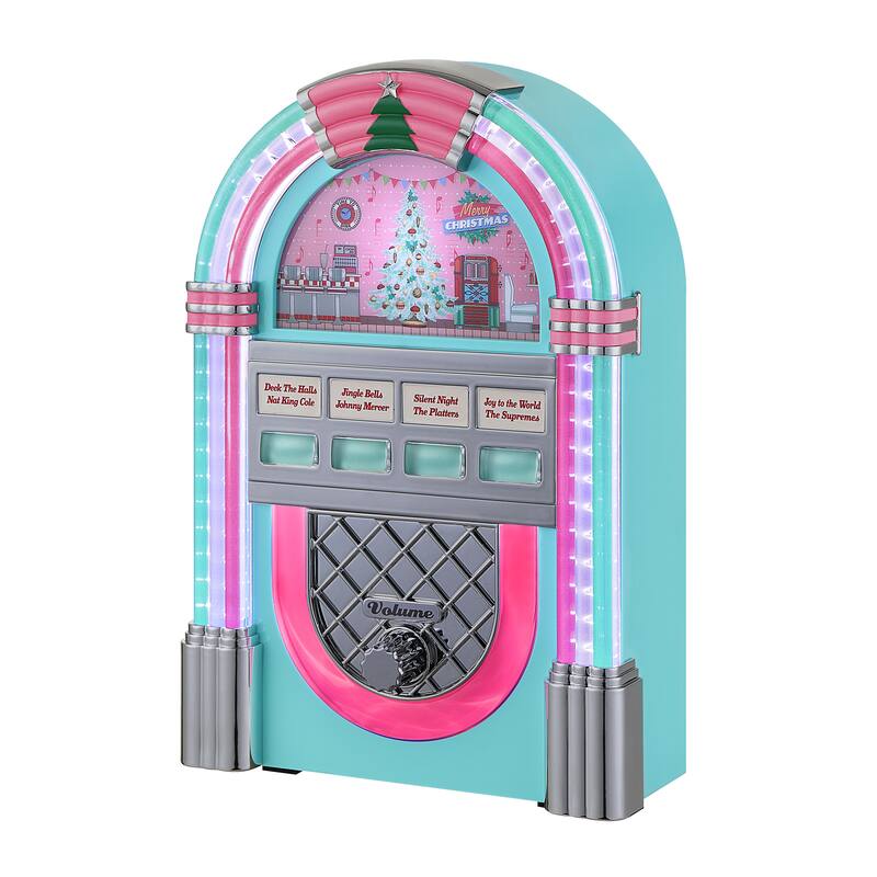 9" Retro Jukebox - Teal