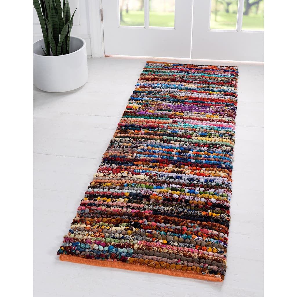 Braided Slin Collection Area Rug