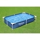 preview thumbnail 21 of 21, Bestway Steel Pro 8.5'x67"x24" Rectangular Above Ground Outdoor Swimming Pool