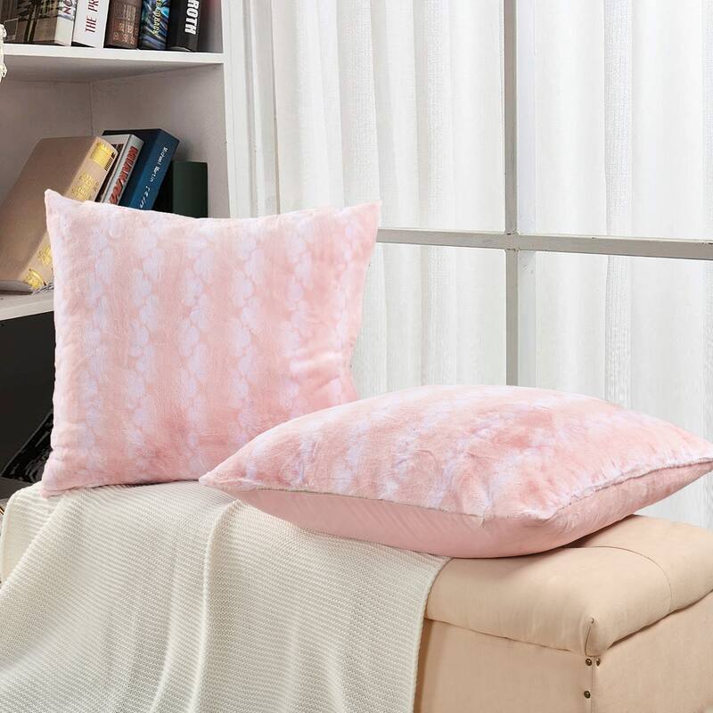 Serenta Ballys FauxFur 2 Piece Pillow Shell Set