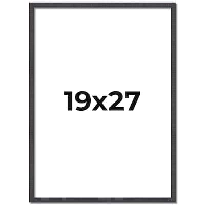 19x27 Frame Brown Picture Frame - Complete Modern Photo Frame Includes