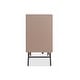 preview thumbnail 9 of 8, DH BASIC Modern Brushed Pink 47-inch TV Storage Cabinet, Tan Pink