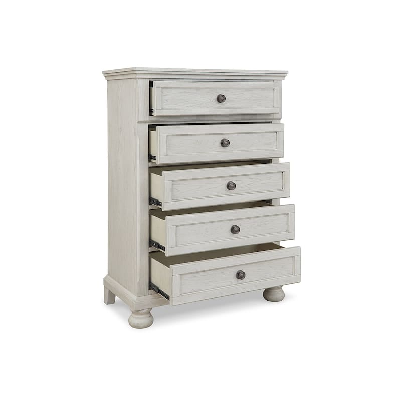 Signature Design by Ashley Robbinsdale White Dresser
