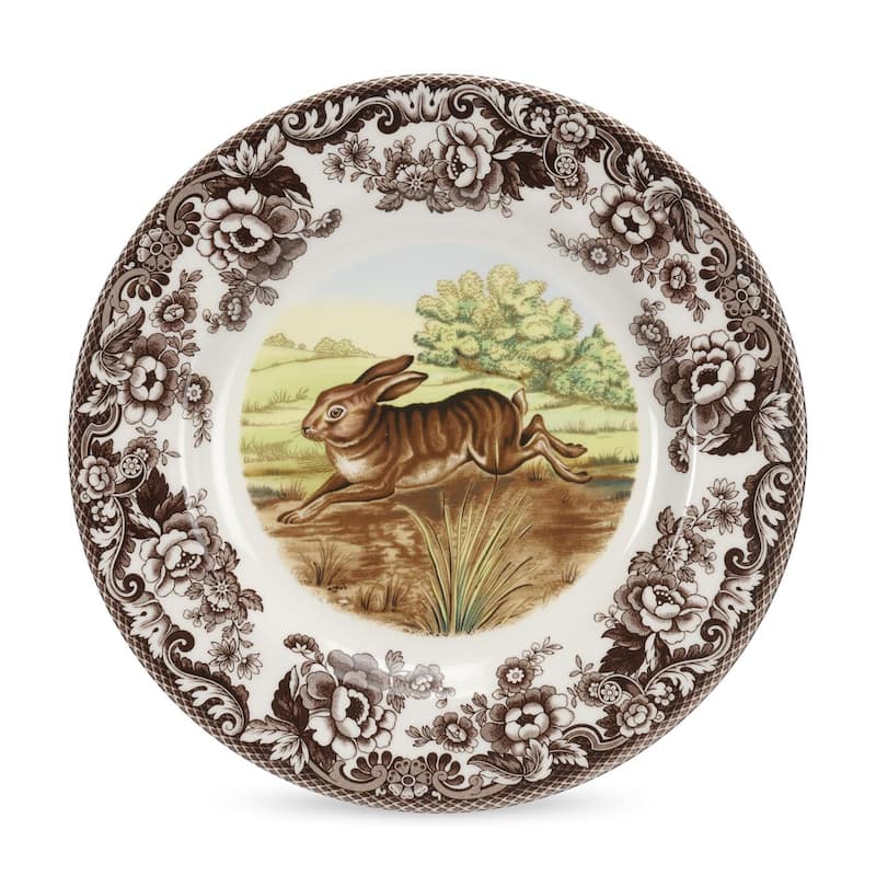 Spode Woodland Dinner Plate Animal Motifs