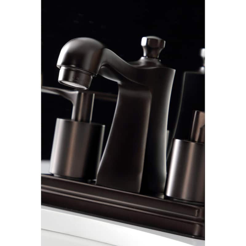 Kingston Brass Serena 1.2 GPM Centerset Bathroom Faucet with Pop-Up