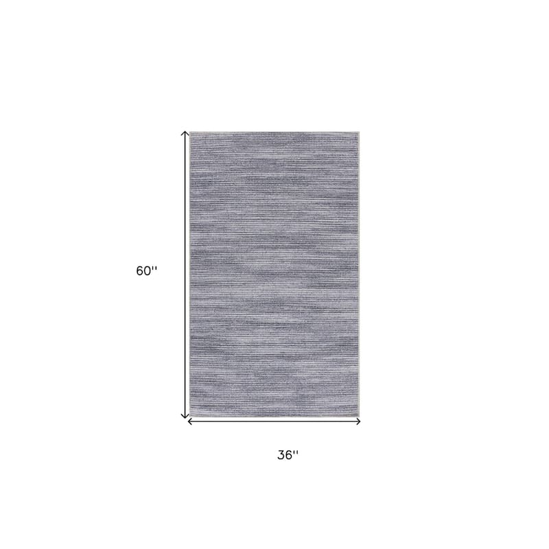HomeRoots Abstract Modern Rectangle Area Rug - 60.00 in. x 36.00 in. x 0.25 in.