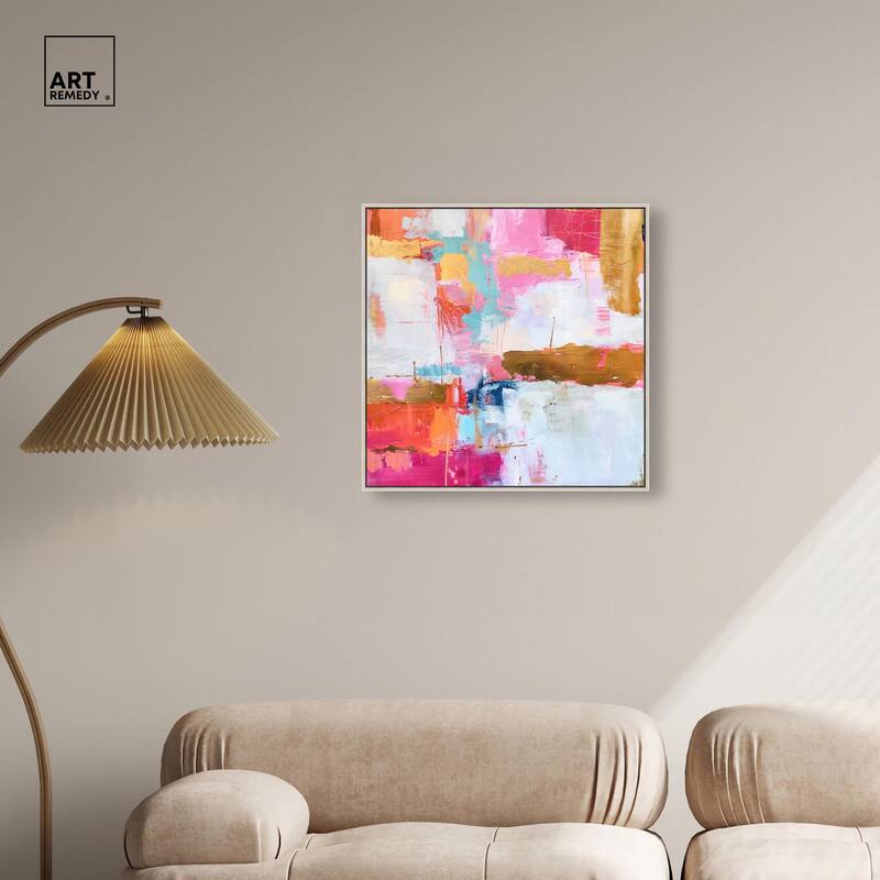 Exuberant Hues II Canvas by Art Remedy