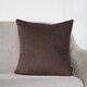 preview thumbnail 1 of 2, Allan Andrews Square 20 x 20 Decorative Throw Pillow, Bella Collection Polyester - Brown